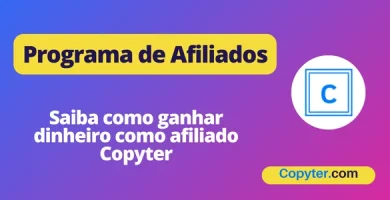 Programa de afiliados do Copyter