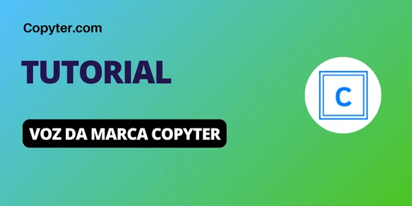 Tutorial de voz da marca