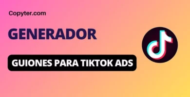 Generador de guiones para Tiktok Ads