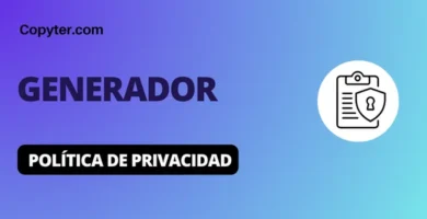 Generador de política de privacidad