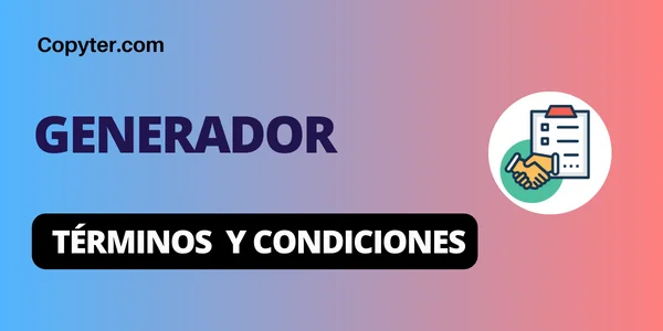 Generador de términos y condiciones